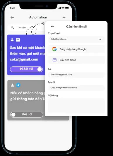 Thiết lập chiến dịch chăm sóc khách hàng tự động bằng Email